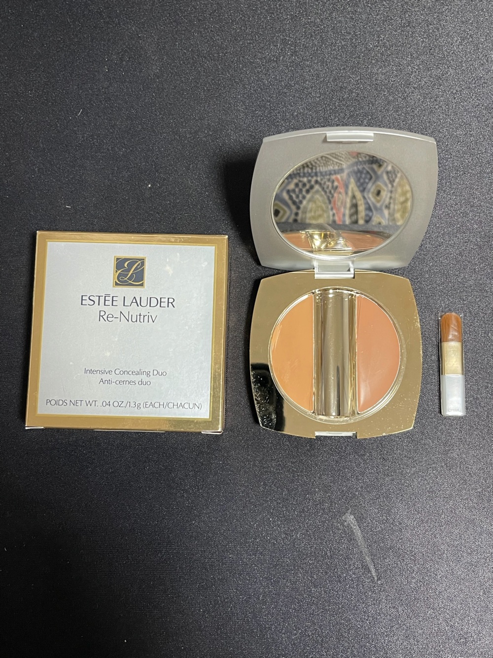 Estée Lauder Re-Nutriv Intensive Concealing Duo 03 Medium Duo, New in Box, Rare